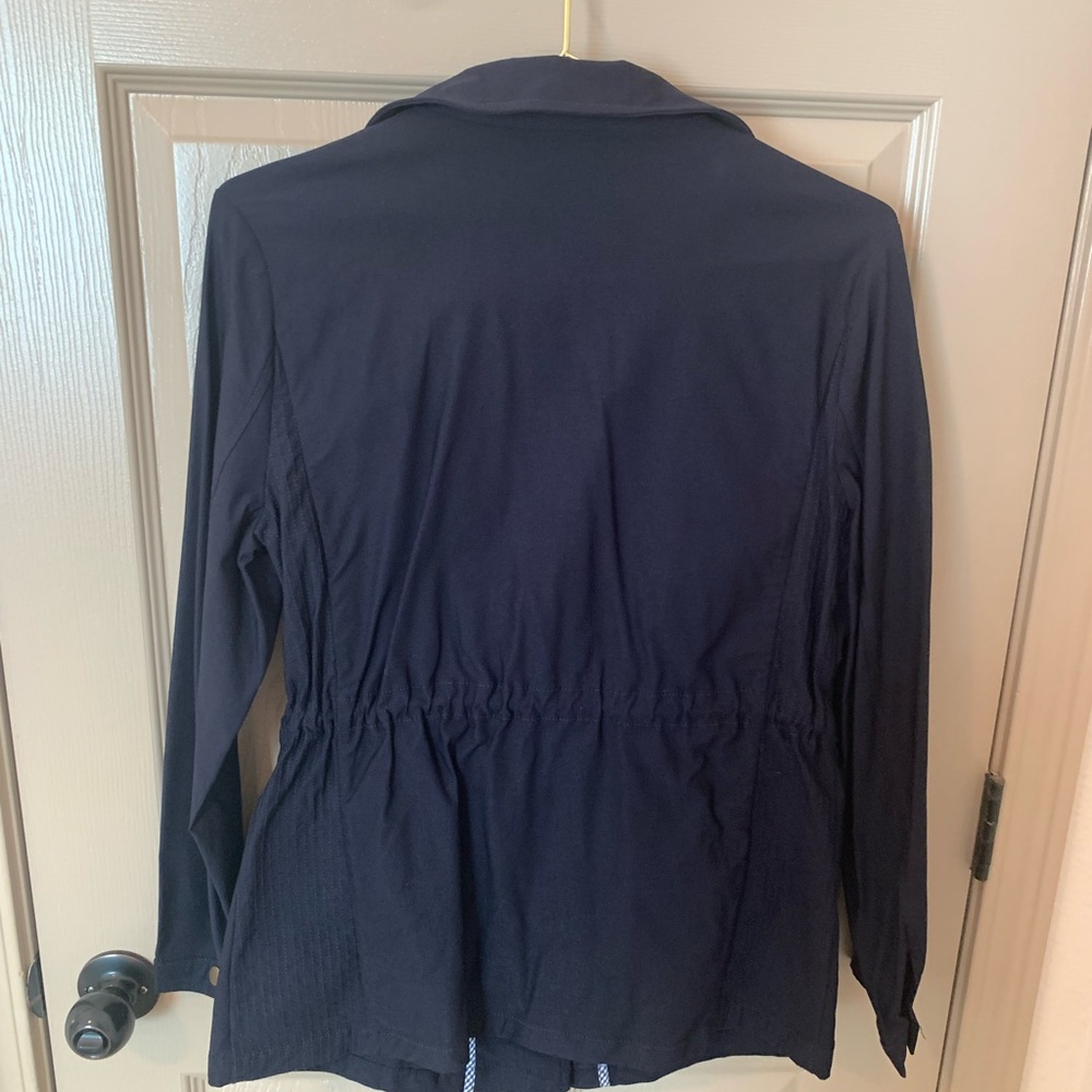 Navy Blue Utility Jacket - image 6